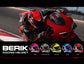 予約販売 HEL-279101-BK RED ベリック オンロードヘルメット フルフェイス