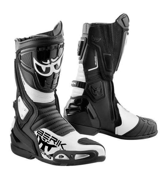 予約販売 BOT-1562-BK BLACK/WHITE BERIK RACINGBOOTS