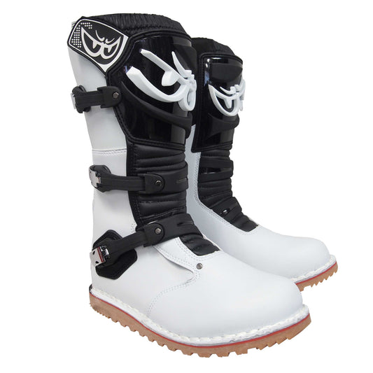 BOT-1221-BK BLACK/WHITE BERIK OFFROADBOOTS TRIAL