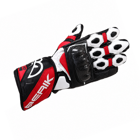 予約販売 G-264101-BK BERIK RACING GLOVE RED