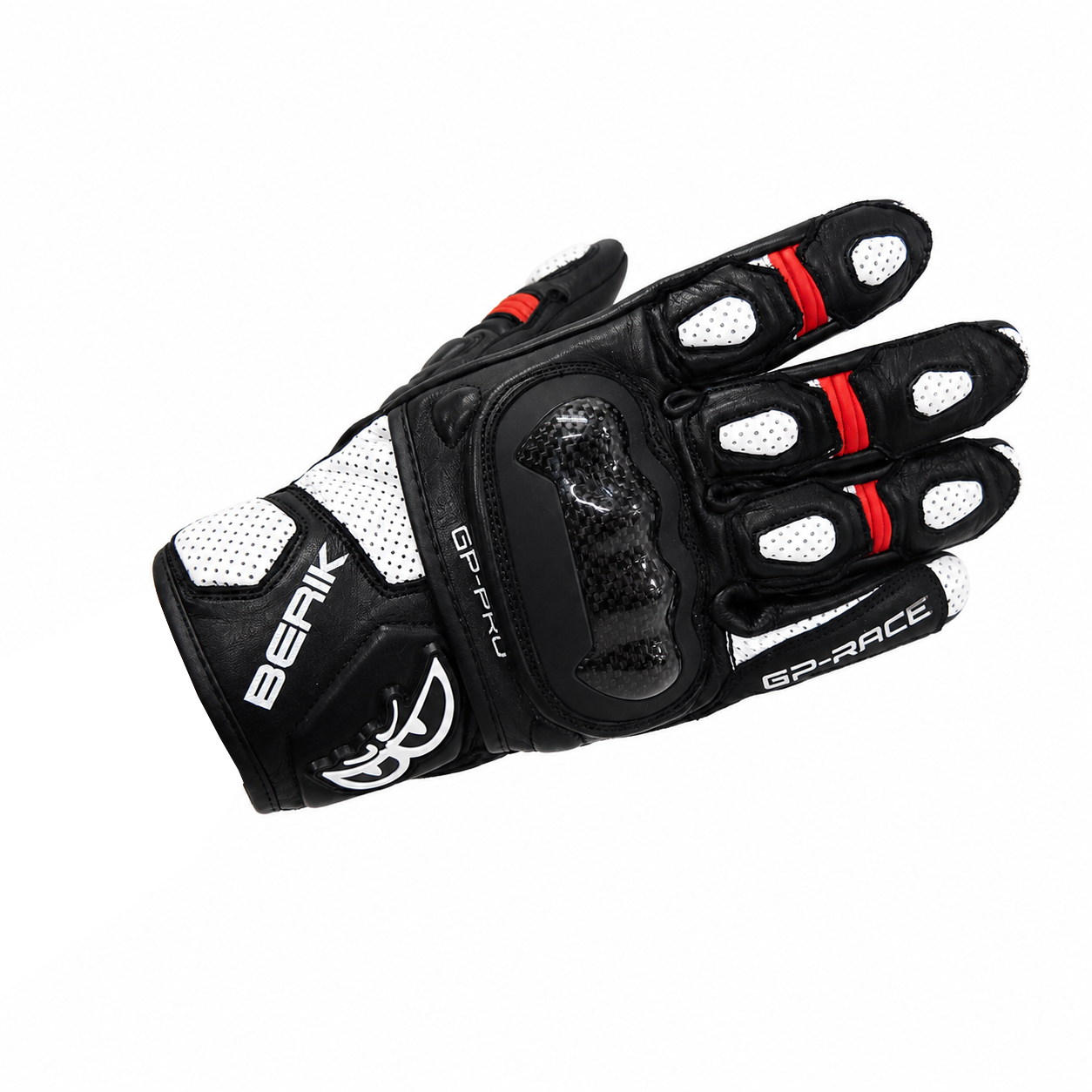 予約販売　G-264202-BK  RED BERIK PUNCHING LEATHER SHORT GLOVE