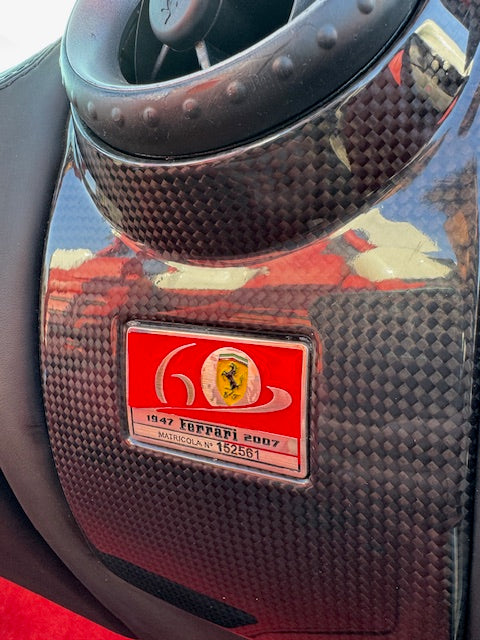 フェラーリF430スパイダー　ビアンコロッソ　カーボンブレーキ　クライスジークマフラー