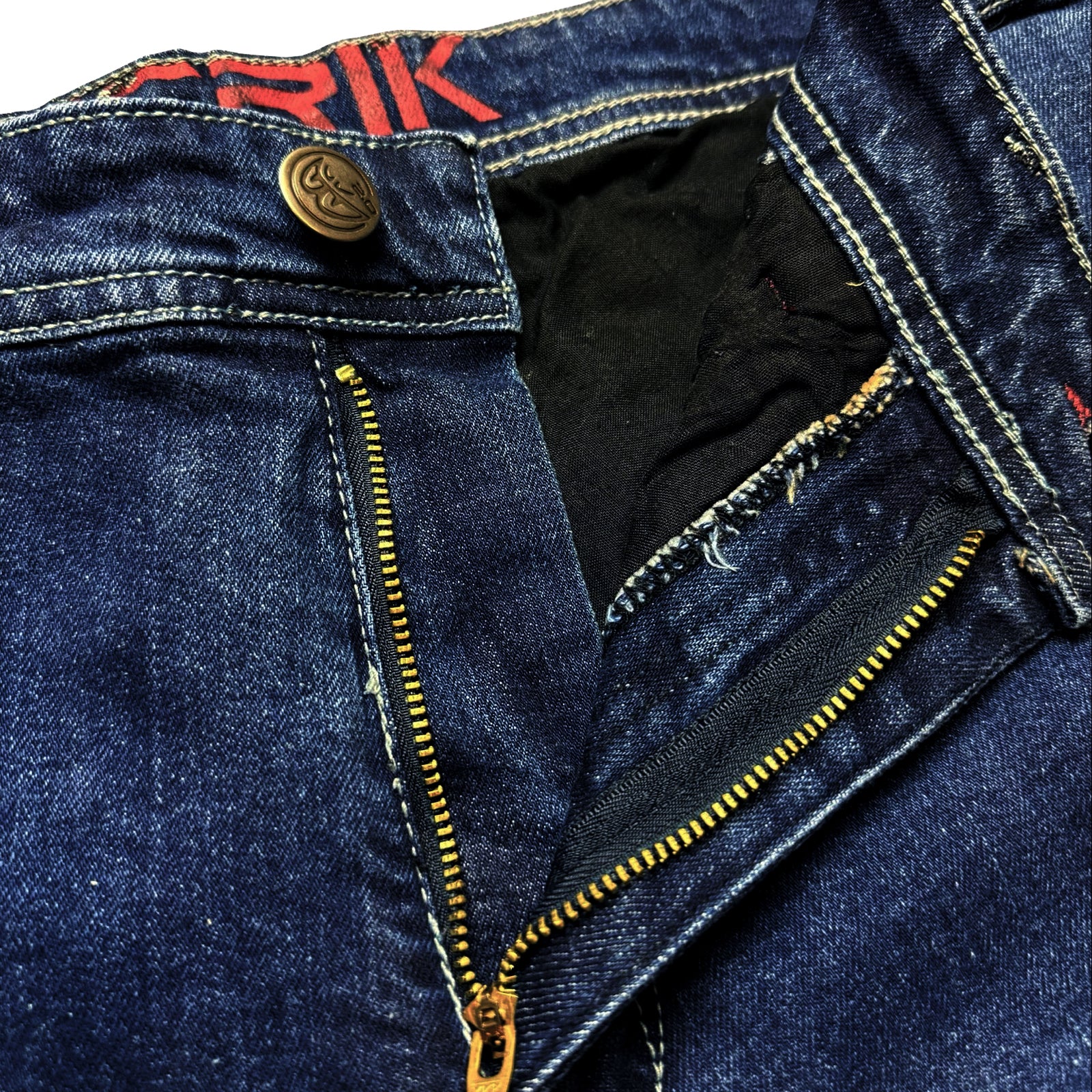 JP-227318-BK BLUE BERIK PROTECTION DENIM PANTS