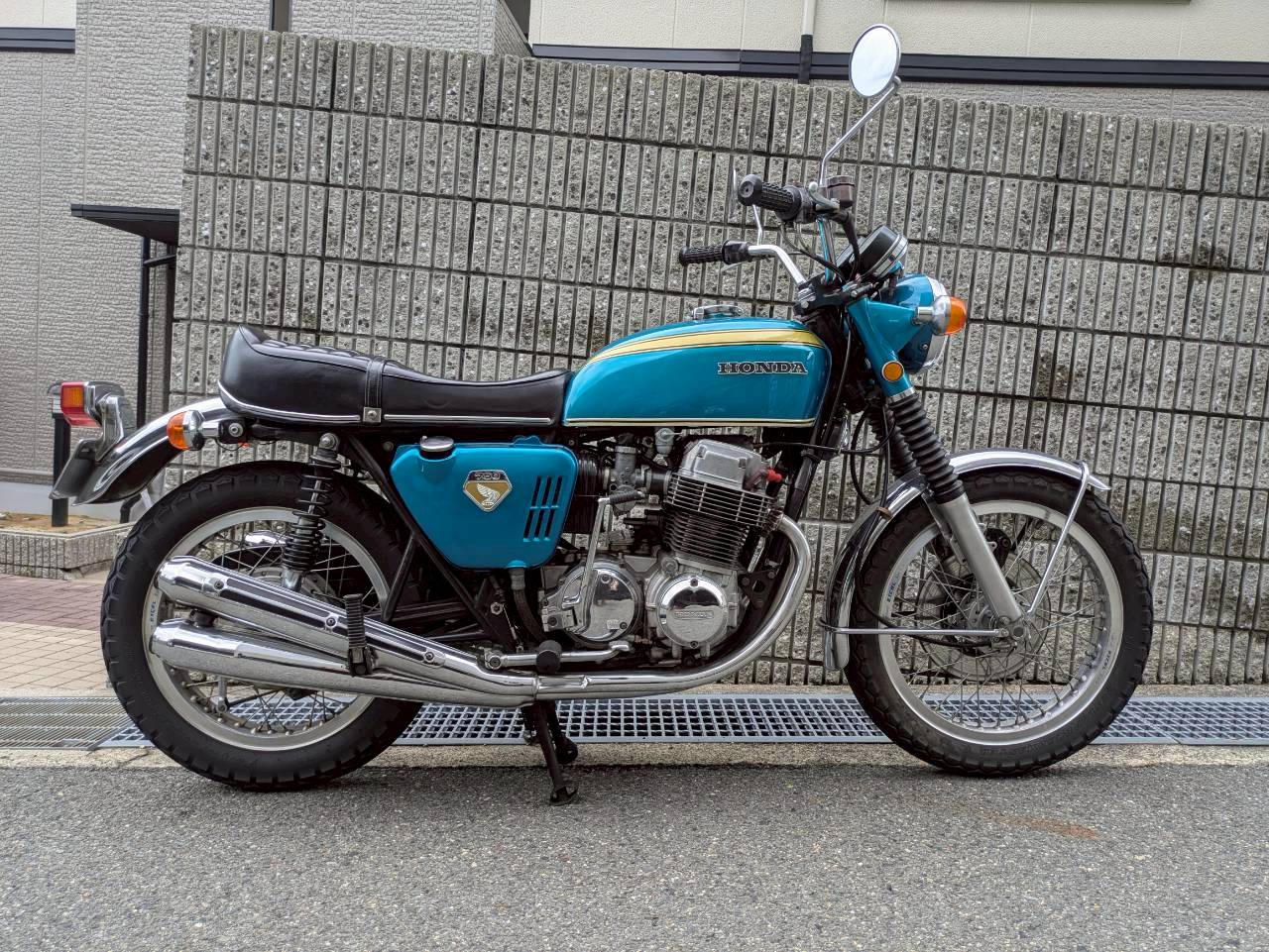 ホンダ HONDA CB750 K1 キャンディブルーグリーン