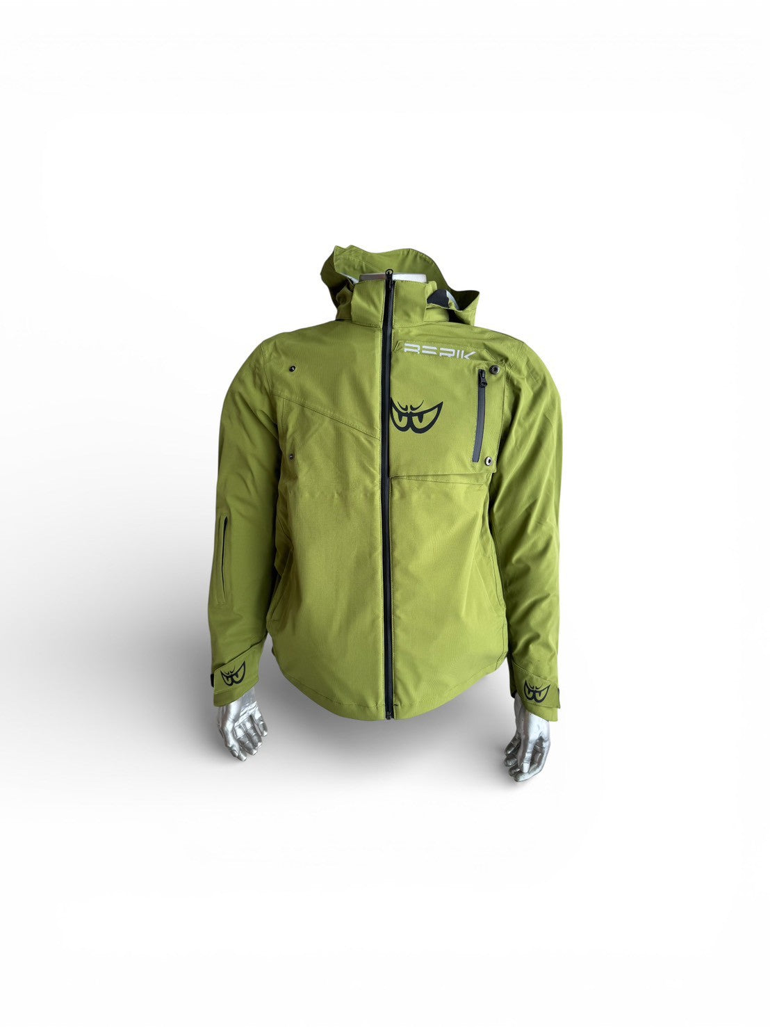 JR-257302-BK GREEN BERIK RAIN JACKET URBAN STYLE