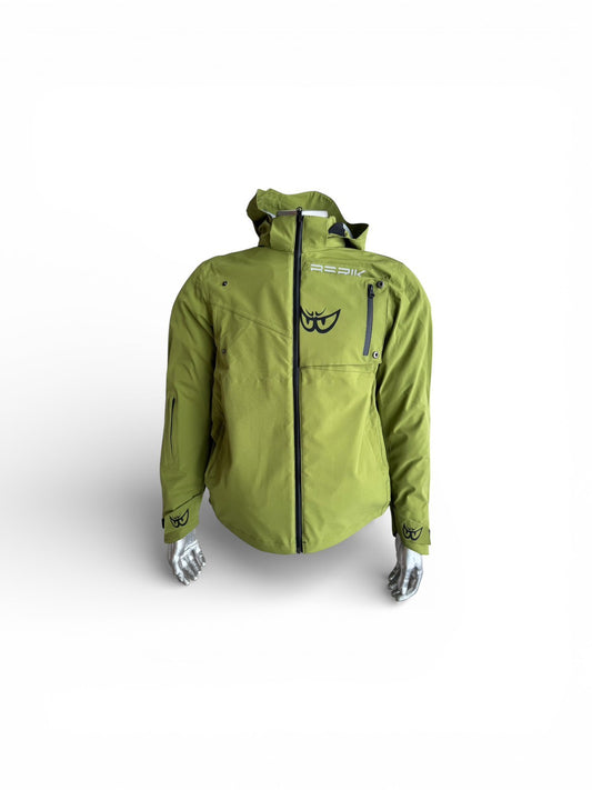 JR-257302-BK GREEN BERIK RAIN JACKET URBAN STYLE