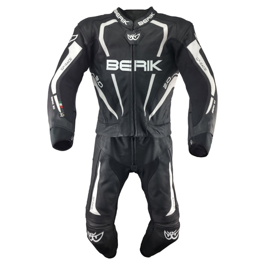 LS2-171334-BK ALL BLACK BERIK 2PIECE RACINGSUITS ツーピース セパレート レーシングスーツ