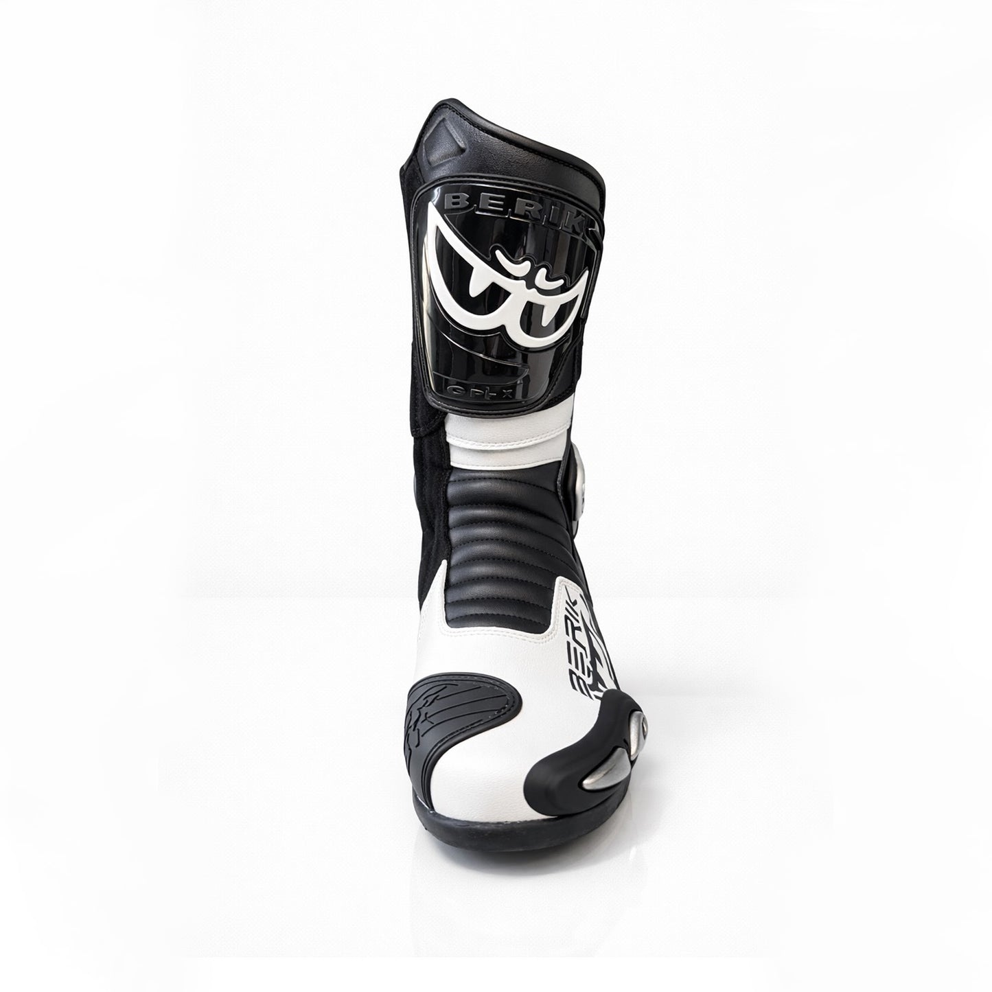 BOT-1563-BK BLACK/WHITE BERIK RACINGBOOTS
