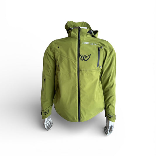 JR-257302-BK GREEN BERIK RAIN JACKET URBAN STYLE
