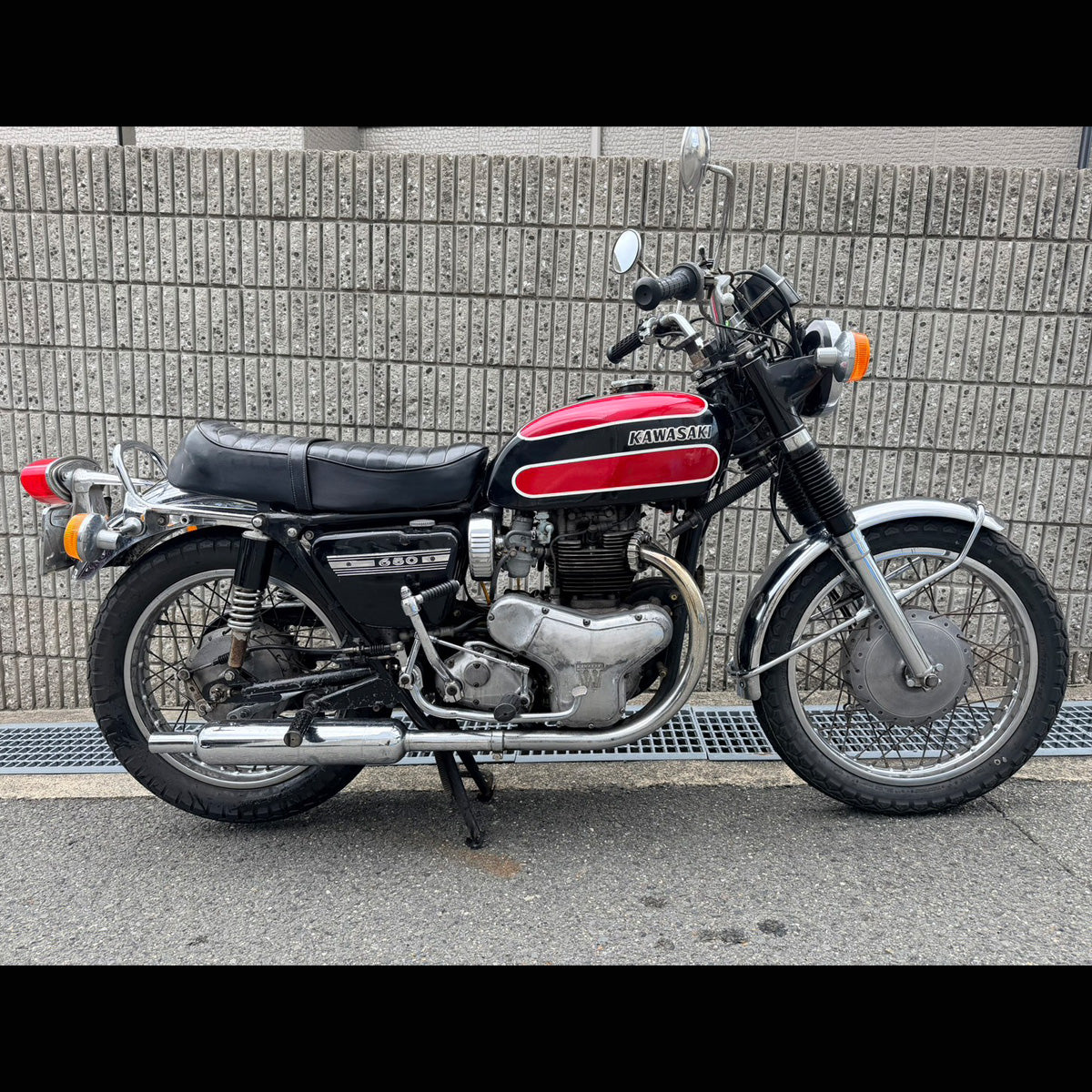 KAWASAKI カワサキ W1SA レッド