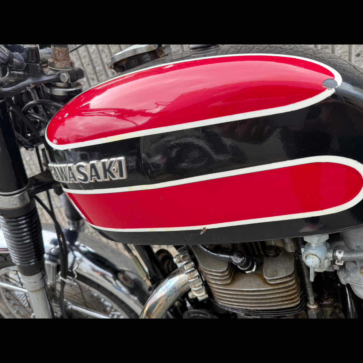 KAWASAKI カワサキ W1SA レッド