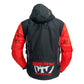 NJ-183330-BK BLACK/GREY/RED BERIK NYLONJACKET ALL SEASON