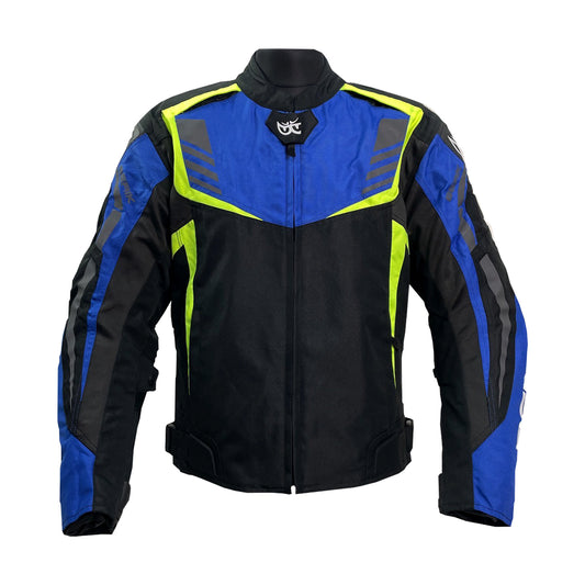 NJ-183330-BK BLUE/YELLOW BERIK NYLONJACKET ALL SEASON