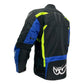NJ-183330-BK BLUE/YELLOW BERIK NYLONJACKET ALL SEASON