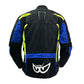 NJ-183330-BK BLUE/YELLOW BERIK NYLONJACKET ALL SEASON