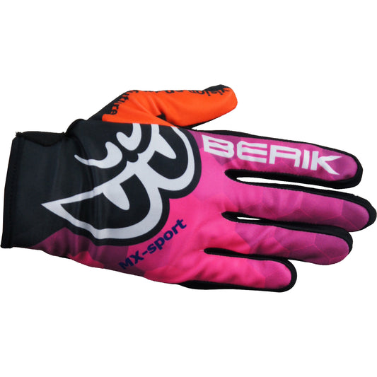 Pre-order sale JG-227314-BK BLUE BERIK MX gloves