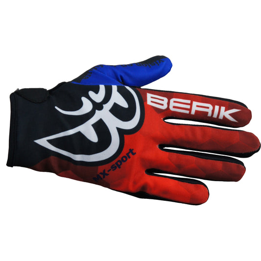 Pre-order sale JG-227314-BK BLUE BERIK MX gloves