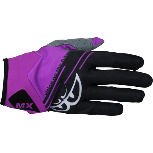 Pre-order sale JG-227313-BK PURPLE BERIK MX gloves