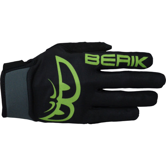 Pre-order sale JG-227312-BK BLACK / GREEN BERIK MX gloves