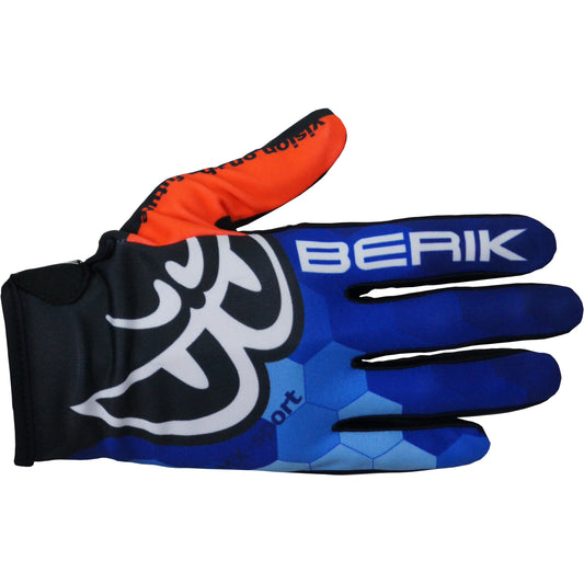 Pre-order sale JG-227314-BK BLUE BERIK MX gloves