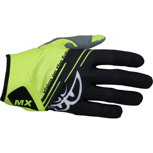 Pre-order sale JG-227313-BK YELLOW BERIK MX gloves